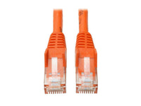 Eaton Tripp Lite N201-005-OR Cat6 Gigabit Snagless Molded (UTP) Ethernet Cable (RJ45 M/M), PoE, Orange, 5 ft. (1.52 m)