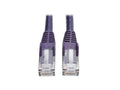 Eaton Tripp Lite N201-025-PU Cat6 Gigabit Snagless Molded (UTP) Ethernet Cable (RJ45 M/M), PoE, Purple, 25 ft. (7.62 m)