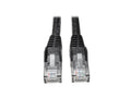 Eaton Tripp Lite N201-030-BK Cat6 Gigabit Snagless Molded (UTP) Ethernet Cable (RJ45 M/M), PoE, Black, 30 ft. (9.14 m)
