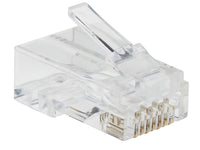 Eaton Tripp Lite N232-050-UTP Cat6 RJ45 Pass-Through UTP Modular Plug, 50 Pack, TAA