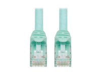 Eaton Tripp Lite N261-020-AQ Cat6a 10G Snagless UTP Ethernet Cable (RJ45 M/M), Aqua, 20 ft. (6.09 m)
