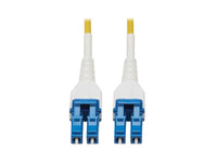 Eaton Tripp Lite N370-15M-AR 100G Duplex Singlemode 9/125 OS2 Armored Fiber Optic Cable (LC/LC Duplex M/M), LSZH, Yellow, 15 m (49.2 ft.)