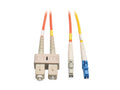 Eaton Tripp Lite N425-02M Fiber Optic Mode Conditioning Patch Cable (LC Mode Conditioning to SC), 2M (6 ft.)