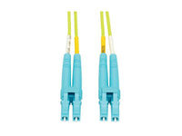 Eaton Tripp Lite N820-07M-OM5 100G Duplex Multimode 50/125 OM5 LSZH Fiber Optic Cable (LC/LC), Lime Green, 7 m