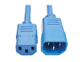 Eaton Tripp Lite P005-003-ABL Heavy-Duty PDU Power Cord, C13 to C14 - 15A, 250V, 14 AWG, 3 ft. (0.91 m), Blue