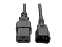 Eaton Tripp Lite P047-004 Power Cord, C19 to C14 - Heavy-Duty, 15A, 250V, 14 AWG, 4 ft. (1.22 m), Black