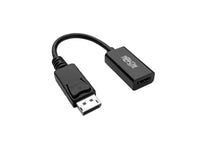 Eaton Tripp Lite P136-06N-H2V2LB DisplayPort to HDMI Active Adapter (M/F), Latching Connector, 4K 60 Hz, DP1.2, HDCP 2.2,Black, 6 in