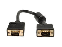 Eaton Tripp Lite P502-001 VGA High-Resolution RGB Coaxial Cable (HD15 M/M), 1 ft. (0.31 m)