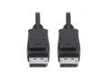 Eaton Tripp Lite P580-001-V4 DisplayPort 1.4 Cable with Latching Connectors, 8K (M/M), Black, 1 ft. (0.31 m)