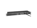 Eaton Tripp Lite PDUB151U 100-125V 12A Single-Phase Hot-Swap PDU with Manual Bypass - 6 NEMA 5-15R Outlets, 2 5-15P Inputs, 1U Rack/Wall