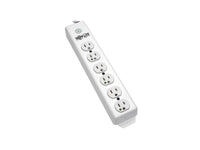 Eaton Tripp Lite PS-602-HG Safe-IT Medical-Grade Power Strip, UL 1363, 6x Hospital-Grade Outlets, Antimicrobial, 6 ft. Cord