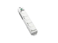 Eaton Tripp Lite PS-606-HGDG Safe-IT UL 2930 Medical-Grade Power Strip for Patient Care Vicinity 6 Hospital-Grade Outlet Safety Covers