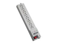 Eaton Tripp Lite SK6-6/SPIKEBAR Protect It 8-Outlet Home Computer Surge Protector, 8 ft. (2.43 m) Cord, 1080 Joules, Space-Saving Plug