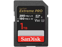 SanDisk SDSDXEP-1T00-GN4IN Extreme Pro, 1TB, UHS-II, V60 C10, U3,10, U3, R280/W150MB/s