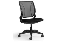 Humanscale W10BM10FT10SHNSC World Task Chair-Armless- Fourtis Black