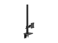 Humanscale X2NTNCDBNTB24 Mflex 2.1 Monitor Arm Single Black 18 inch post