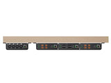 Shure ANI4OUT-XLR-TA 4CH MIC/LINE OUT-DNTE,1/3RU,XLR TAA