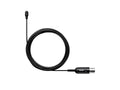Shure TL47B/O-MTQG-TA TwinPlex Subminiature Omnidirectional Lavalier, Low Sensitivity, 1.6 mm Cable with MTQG Connector, Black TAA - Dual-Diaphragm