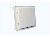 Oberon 38-1074-SCDOME Retrofit Door for Model 1074 Ceiling Enclosures, Vented White Plastic Dome Door