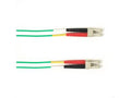 Black Box FOCMPM4-008M-LCLC-GN OM4 MM FO PC Duplx, Plnm, GRN, Lclc, 8 Meter