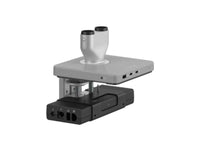 Humanscale TM33C2DSNA M/Connect 3 Pro Dock with Clamp Mount for Dual Desk Mount M2.1 Monitor Arms, Silver