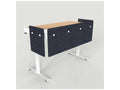 Heckler H909-6U-CAST Standard Modesty Panel Set for Heckler Lectern 6U - Cast