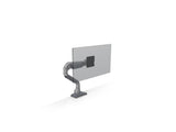 HAT Design Works E5-D1L-SLV E5 Single Dynamic Monitor Arm, Light, Silver, holds 25 lbs, up to 49IN screen