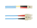 Black Box FOLZHM4-002M-SCLC-BL OM4 MM FO PC Duplx, Lszh, BLU, SCLC