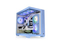 Thermaltake CA-1Z2-00MFWN-00 View 380 TG ARGB Mid Tower Chassis - Hydrangea Blue