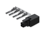 Teltonika PR4MK04K 4-PIN Plug with Contact Terminals; RUT240, RUT300, RUT360, RUT950, RUT955, RUTX08, RUTX10, RUTX11, RUTX12, TSW100, TSW110, TCR100