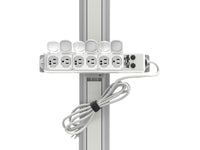 GCX SR-0001-14 Channel Mount, 6 Outlet power strip