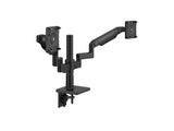 Humanscale X221CTBC M/Flex M2.1 Dual Monitor Arm, 4/Dynamic Links, 12 Post, 100x100mm VESA