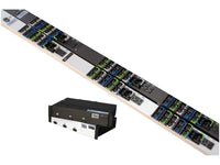 Chatsworth E0-1468-CE Basic eConnect PDU; Redundancy Pack; 1 Black/1 Glacier White; Horizontal 2U; L21-30 Input; Locking