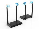 SIIG CE-H3WE11-S1 Full HD 1080p Wireless HDMI Extender Kit with IR 5G Wireless, 492 ft (150m) Range, HDMI Loop Out, Low Latency, Dual Antennas, up to 14, for Home