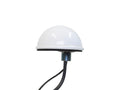 Mobile Mark DM-W15-3C2C-WHT-180 Tri Band Dome Mount WiFi (2.4-2.5/4.9-6 GHz 15Ft LL-195 SMA-plug) w/ Active GPS (15Ft RG-174 SMA-plug)