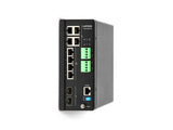 Lantronix SISPM1242-582-LRT Switch - Wired - 10Gbps - Networking / Ports Qty: 11 - Gigabit Ethernet - 52 - 57VDC - (4) 10/100/1000 Mbps, (4) 100/1G/2.5G RJ-45 ports, (2) 1G/10G