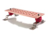 Chatsworth 10622-012 Standard Busbar; 4INH x 12INW x 0.25IND (100 mm x 300 mm x 6.4 mm)