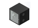 Chatsworth 11890-E24 CUBE-iT Wall-Mount Cabinet; Gen 3; 24INH x 24INW x 18IND (610 mm x 610 mm x 460 mm); 12U; #12-24 Ta