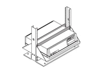 Chatsworth 11349-223 Equipment Tie-Down Bracket; 23INW; White