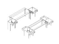 Chatsworth 12393-E01 Rack Radius Drop; Glacier White; For Single-Sided VCS