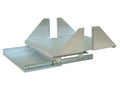 Chatsworth 11487-519 CPU/Monitor Shelf w/ Single Sliding Keyboard Tray; 19INW x 9.54INH x 2.6IND; Clear; Double; Non-Vented