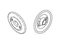 Chatsworth 15009-002 Adapter Flange; 3.1INW x 3.1INH; Black; Box of 100
