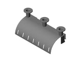 Chatsworth 14305-E00 Tool-less Stringer Radius Drop, Large; 10.5IN W (268 mm), Glacier White