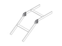 Chatsworth 16313-701 45 degree Runway-Splice Kit; 0.38INW x 1.5INH; Black