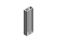 Chatsworth 35522-715 ECM,VERT,DBL,8INWX8INH,BK