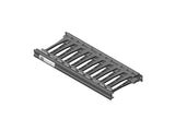 Chatsworth 35431-E02 Motive Horizontal Cable Manager with Cable Pass-Through Ports; 2 RMU x 19IN EIA W x 8.2IND (208 mm)