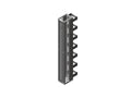 Chatsworth 35573-E03 Evolution g3 Vertical Cable Manager, Combination Cable Manager, 10in. Wide X 7ft. High, Glacier White, 10ft. (254 mm) W x 20.2ft. (513.08 mm) D x