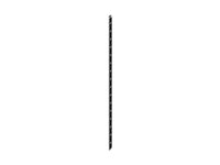 Chatsworth 37800-C02 RMR Modular Enclosure Lashing Bracket; 70.9IN (1800 mm) H x 1.6IN (41 mm) W; Black