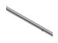 Chatsworth 37850-C02 RMR Modular Enclosure Short EIA Rail-Mount Finger Cable Manager; 38U; 70.9IN (1800 mm) H x 23.6IN (600 mm) W; Black