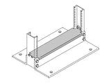 Chatsworth 42050-E35 Rack Base Dust Cover; 35 IN W; Glacier White; Channel Size: 6